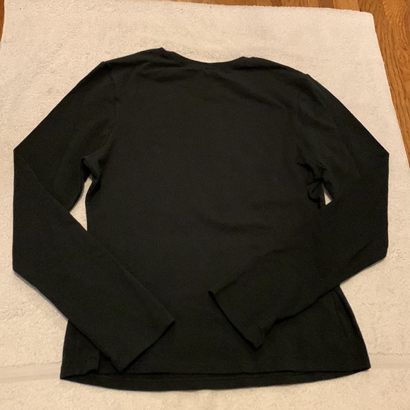 SKIMS (Soot-M) COTTON JERSEY LONG SLEEVE T-SHIRT-NWT - Picture 2 of 4